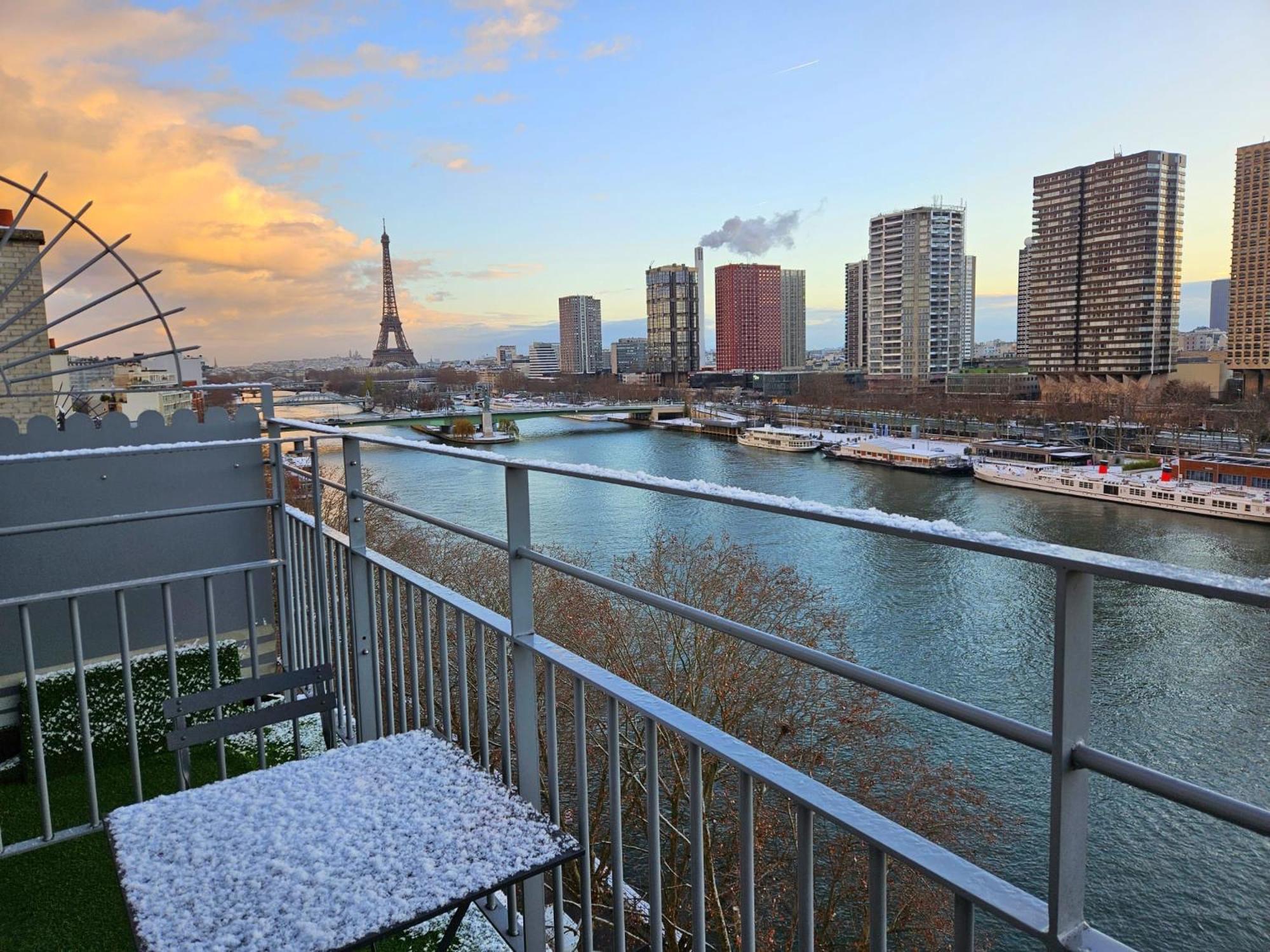 Vue Tour Eiffel 16 Eme * Parigi